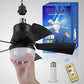🔥LAST DAY SALE ONLY £14.99!!🔥SmartBreez™ 40W LED Ceiling Fan Light – 20.5” Ultra-Quiet with Remote 🎯 | E27 + FREE B22 Adapter 🔌 | For Bedroom 😴, Kitchen 👩‍🍳 & Garage 🛠️ – UK Ready! 🇬🇧