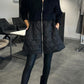 Women's Stand Collar Knitted Patchwork Coat（Buy 2 Free Shipping)