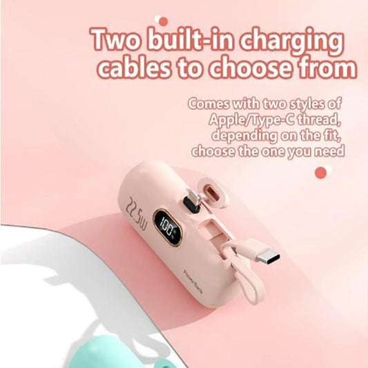 🏆Flash Sale⚡50K+ SOLD! Almost Gone🔋5000mAh Mini Portable Phone Power Bank