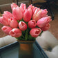 💐9 pcs🌷💝Each only cost ￡0.79💝Outdoor Artificial Tulip Flowers 1 bundles