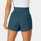 ✨️2025 Hot Sales 49% OFF✨️High Waisted 2-in-1 Yoga Shorts & Side Pockets