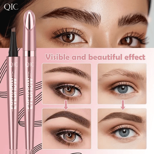 💞BUY 1 GET 1 FREE✨💧Waterproof Micro-Fork Eyebrow Pencil, Long-Lasting Brow Pen