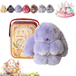 🎁Easter Best Gift  70% Off💥🐰Easter Cute Bunny Plush Keychain - Iron Box Gift Option, 🎁Easter Sweet Surprise