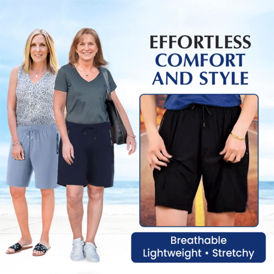 🩳✨Last Day Sale -Buy 1 Get 1 Free❄️Unisex Ice Silk Quick Drying Stretch Shorts