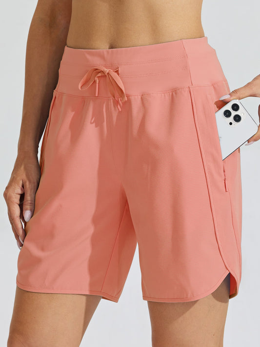 🌞Summer Essentials 49% OFF❄️Women's High-Waisted Quick-Dry Swim Shorts
