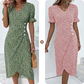 🌷2026 Summer Hot Sale 50% OFF🍃Women's floral v-neck printed dress
