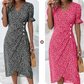 🌷2026 Summer Hot Sale 50% OFF🍃Women's floral v-neck printed dress