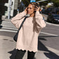 💖2026 Autumn’s Sale 70% OFF✨🍂Women's Crew Neck Wavy Scallop Oversized Sweatshirt