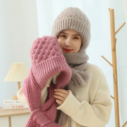 🔥EARLY CHRISTMAS SALE -49% OFF🎄-Winter Versatile Knitted Hooded Scarf for Women