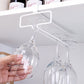 🔥Hot Sale 49% OFF🔥Under Cabinet Single Row Wine Glass Holder