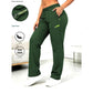 ⏳LAST DAY SALE 50% OFF!!🔥Women’s Straight-Leg Cargo Trousers – Elastic Waist, 6-Pocket Casual Pants for Work, Travel & Everyday Wear 👖✨