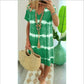 💃2026 Summer Hot Sale 70% OFF🌈Tie-Dye Striped Short Sleeve T-Shirt Dress – Soft & flowy – Perfect for summer, beach or casual days – comfortable and stylish 🌊✨