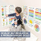🔥12 Calming Corner Classroom Posters - Feelings Wheel Chart & Emotions Poster For Kids