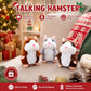 🐹Last Day Special Price £12.99!✨✨Talking Hamster Plush – repeats whatever you say, auto head-shaking, hilarious fun for kids & adults