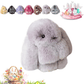 🎁Easter Best Gift  70% Off💥🐰Easter Cute Bunny Plush Keychain - Iron Box Gift Option, 🎁Easter Sweet Surprise