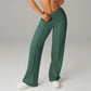 💗LAST DAY SPECIAL SALE 50% OFF👖Women's Plain Loose Wide Leg High Waist Sporty Straight Leg Pants with Pockets✨-Comfortable Daily Wear