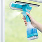 💦HOT SALE 49% OFF✨4-In-1 Glass Cleaner Scraper-Combines A Wiper, Scraper, Brush And Spray Bottle