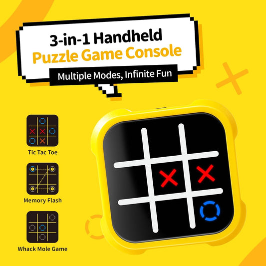 🔥Hot Sale 49% OFF🎁3-in-1 Handheld Puzzle Game Console