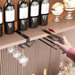 🔥Hot Sale 49% OFF🔥Under Cabinet Single Row Wine Glass Holder