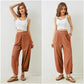 👖Hot Sale 50% OFF !✨Women's Baggy Wide Leg Pants Casual Elastic Waisted Palazzo Harem Pants with Pockets