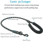 🐾LAST DAY SALE 49% OFF🐶Heavy Duty Dog Leash with Shock Absorbing Bungee for Walking 2 Dogs (25-150 lbs)