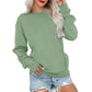 💖2026 Autumn’s Sale 70% OFF✨🍂Women's Crewneck Hoodless Sweatshirt With Kangaroo Pocket Longsleeve Oversized Pullover