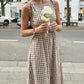 ⏳LAST DAY SALE 50% OFF!!🔥2026 NEW Plaid Tie-Waist Maxi Dress – Comfy & Flowy 🌿Your Go-To Elegant Summer Dress ✨
