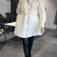 Women's Stand Collar Knitted Patchwork Coat（Buy 2 Free Shipping)