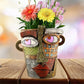 🔥 Last Day 49% OFF 😍 Handmade Picasso Antique Bronze Abstract Beauty Face Flower Pot