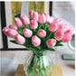 💐9 pcs🌷💝Each only cost ￡0.79💝Outdoor Artificial Tulip Flowers 1 bundles