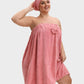 🎀Last Day Sale 70% OFF!!🐑Plus Size Adjustable Bath Skirt & Quick-Dry Cap Set