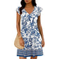 ⏰2026 Hot Sale 50% OFF💃Women's Summer Ruffle Sleeve V Neck Loose Swing Dress with Pockets