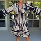 🔥HOT SALE 50% OFF🔥V Neck Three Quarter Sleeve Dress