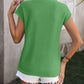 💥Last Day Special Sale 49% OFF👚Women's Cap Sleeve Vest Crew Neck Sleeveless Casual Knit Top
