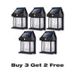 🎁Hot Sale 50% OFF⏳💡Solar Wall Lights Outdoor- Motion Sensor & Weatherproof