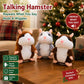 🐹Last Day Special Price £12.99!✨✨Talking Hamster Plush – repeats whatever you say, auto head-shaking, hilarious fun for kids & adults