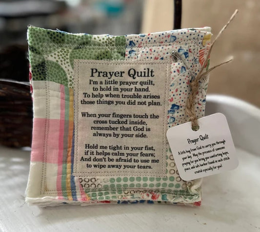 🎁Early Christmas Sales 49% OFF🎄Prayer Quilt with cross inside