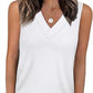 🔥BUY 3 PAY 2 (CODE: LUCKY)🔥Women's Sleeveless V-Neck Slimming Loose Fit Casual Tank Top T-Shirt