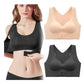 ⏳LAST DAY SALE ONLY 8.99!!👍✨Cross Back Front Closure Wireless Posture Support Bra– All-Day Comfort, Breathable & Summer-Ready 💕