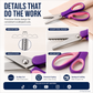 ✂️Multipurpose Pinking Shears Serrated Scissors
