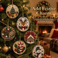 🎁LAST DAY SALE ONLY ￡7.99!!🎄✨6PCS Christmas Wooden DIY Painting Hanging Ornaments Set -💎Make sparkling 5D pearl decorations yourself