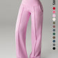 💗LAST DAY SPECIAL SALE 50% OFF👖Women's Plain Loose Wide Leg High Waist Sporty Straight Leg Pants with Pockets✨-Comfortable Daily Wear