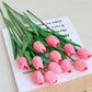 💐9 pcs🌷💝Each only cost ￡0.79💝Outdoor Artificial Tulip Flowers 1 bundles