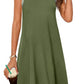 🎉Last Day Promotion 50% OFF💃Women's Casual Sleeveless Crew Neck Midi Dress