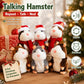 🐹Last Day Special Price £12.99!✨✨Talking Hamster Plush – repeats whatever you say, auto head-shaking, hilarious fun for kids & adults