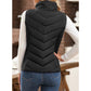 💖HOT SALE 50% OFF✨️Womens Sleeveless Zip Up Outerwear Stand Collar Quilted Puffer Vest💗