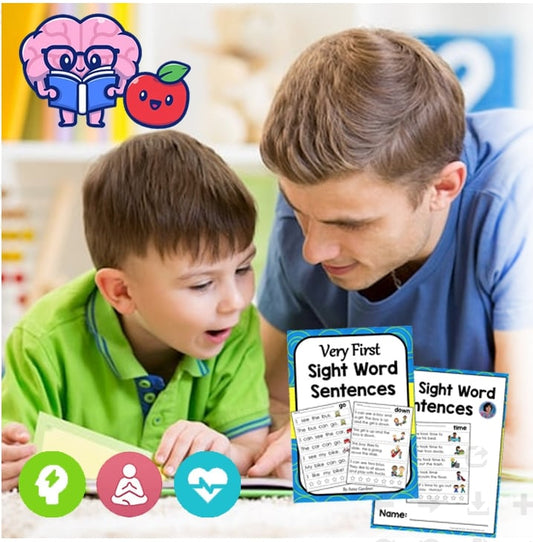 🔥HOT SALE 49% OFF🔥1 Set Very First Sight Words Sentences Children's Books