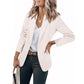 ⏳LAST DAY SALE 70% OFF✨🍂 Women's Casual Blazer Fitted Long Sleeve Work Office Suit Jacket with Flap Pockets