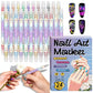 🥳2026 HOT SALE- 50% OFF!🥳💞50K+ SOLD!✨🎨Dual‑Tip Nail Art Pens – Quick‑dry, no UV lamp.Fine & brush tips 💅Easy DIY at home. No smudges, just art! 🖌️