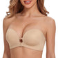 👙 Last Day Special Price £9.99 ! 🤍Women’s Seamless Front Closure Strapless Bra, Ultra Soft Moisture-Wicking Invisible Everyday Bra